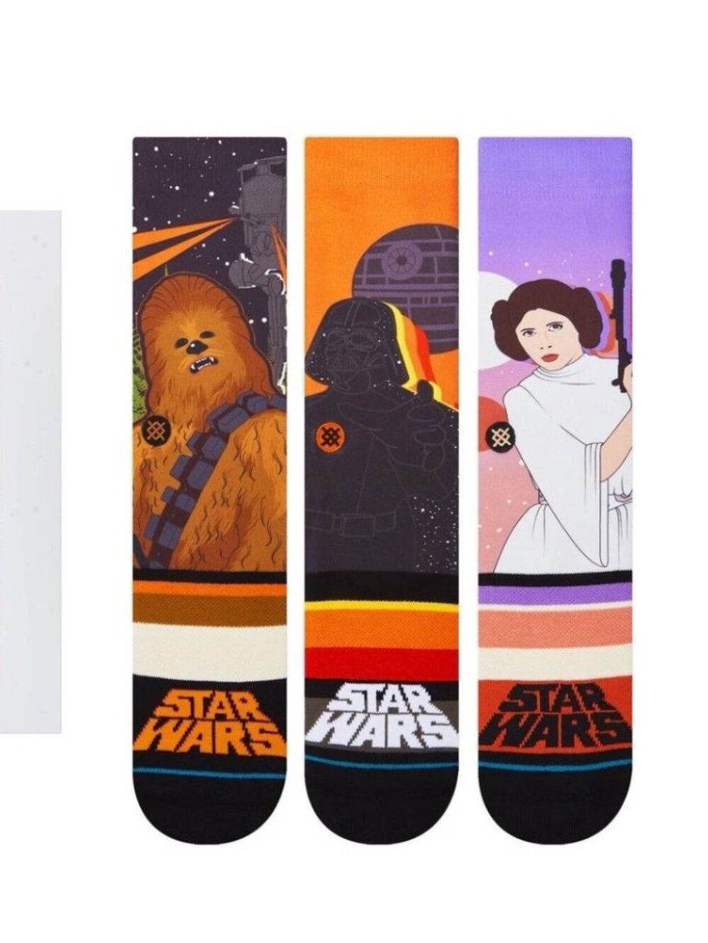 NEW Stance Star Wars by Jaz Crew Socks Three-Pack Box Set Men’s L 9-13